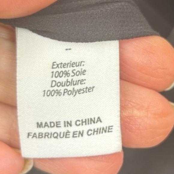 Cinq a Sept Sharma Midi Dress Silk Satin Twist Front Embellished Black - Picture 7 of 11